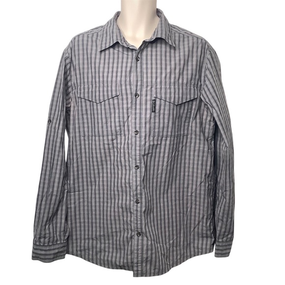 Columbia Other - Columbia Omni-Shade Long Sleeve Vented Outdoor Hiking Fishing Shirt Size Large
